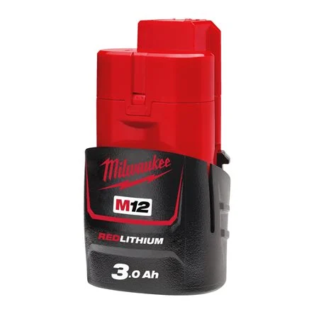 MILWAUKEE M12 B3 - 12V 3,0Ah Red Lithium - système M12 