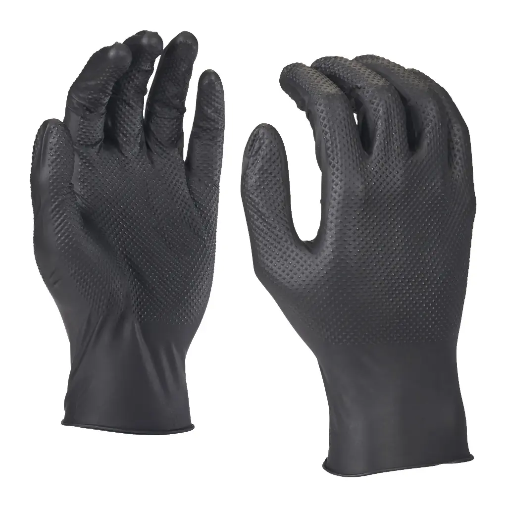  Boîte de 50 gants à picots nitrile jetables - 50PC - MILWAUKEE