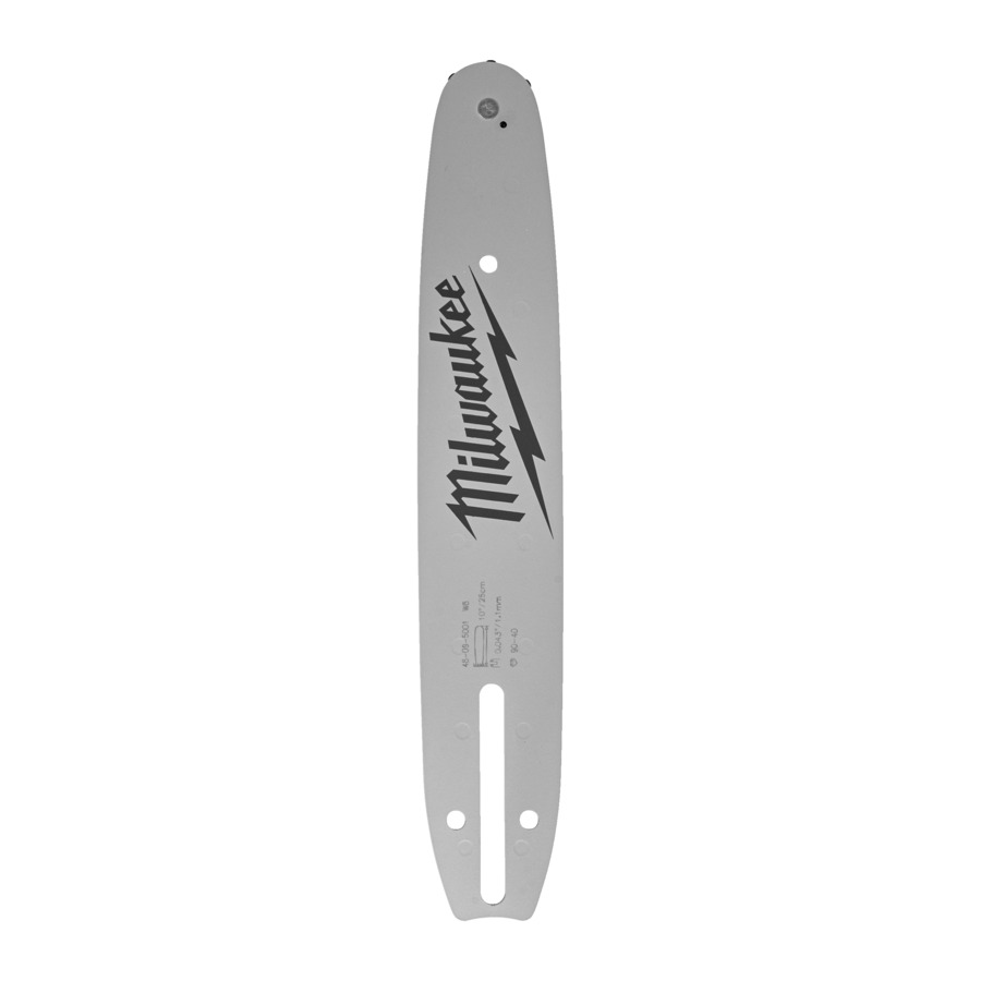 Guide chaîne 25 cm pour élagueuse M18 FOPH-CSA - MILWAUKEE - 4932480170