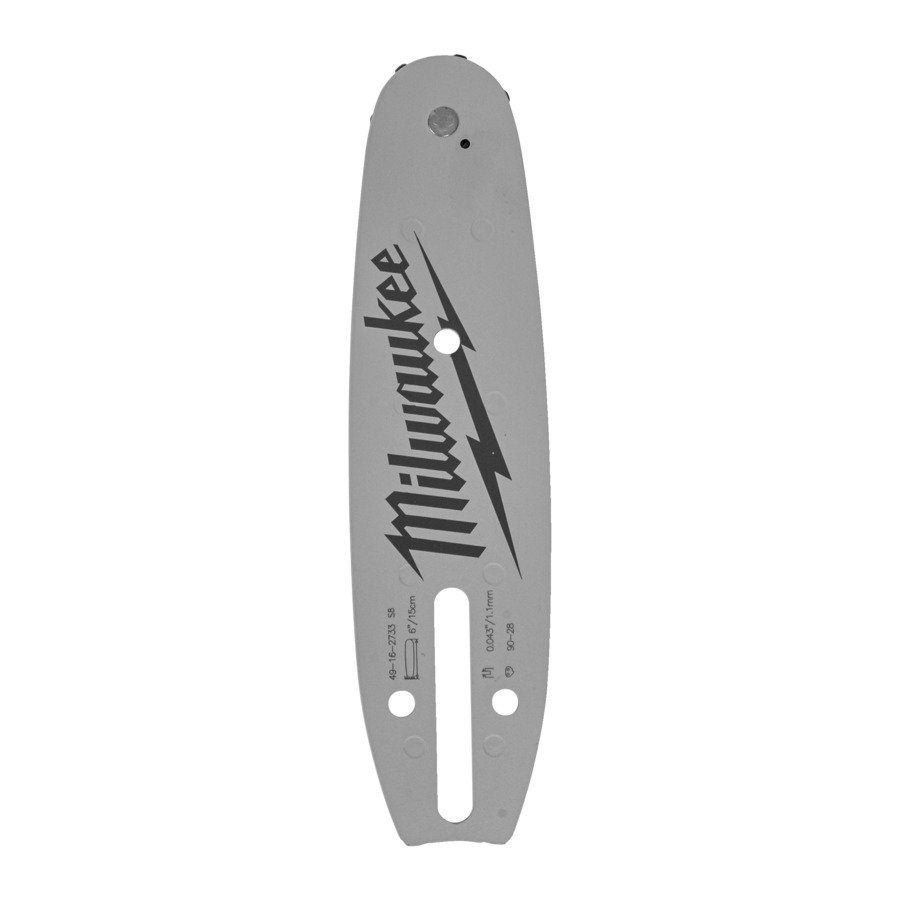 Guide chaîne 20 cm pour élagueuse M18 FHS20 - MILWAUKEE - 493248016