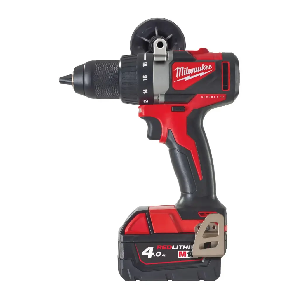 Perceuse visseuse 18 V - M18 BLDD2-402X - BRUSHLESS,  85 Nm - Avec 1 batterie 4,0 Ah + chargeur + HD Box - MILWAUKEE - 4933464559