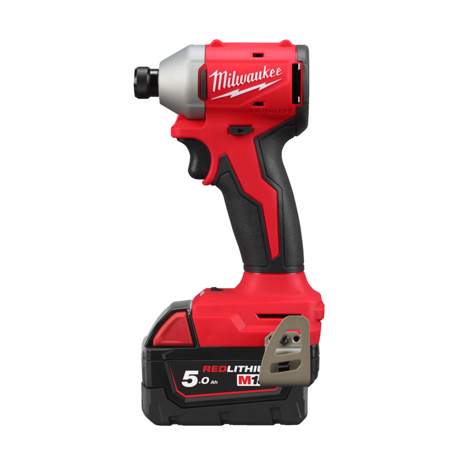 Visseuse à chocs M18 BLIDR-502X - 190 - Avec 2 batteries 5,0Ah + chargeur + HD box - MILWAUKEE - 4933492843