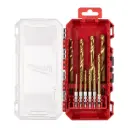 SET 10 FORETS MÉTAUX HSS-G RED HEX - MILWAUKEE - 4932493865