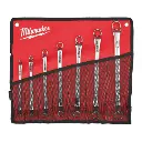 Jeu de clés à œil à double anneaux - 7 pièces - MILWAUKEE - 4932492737