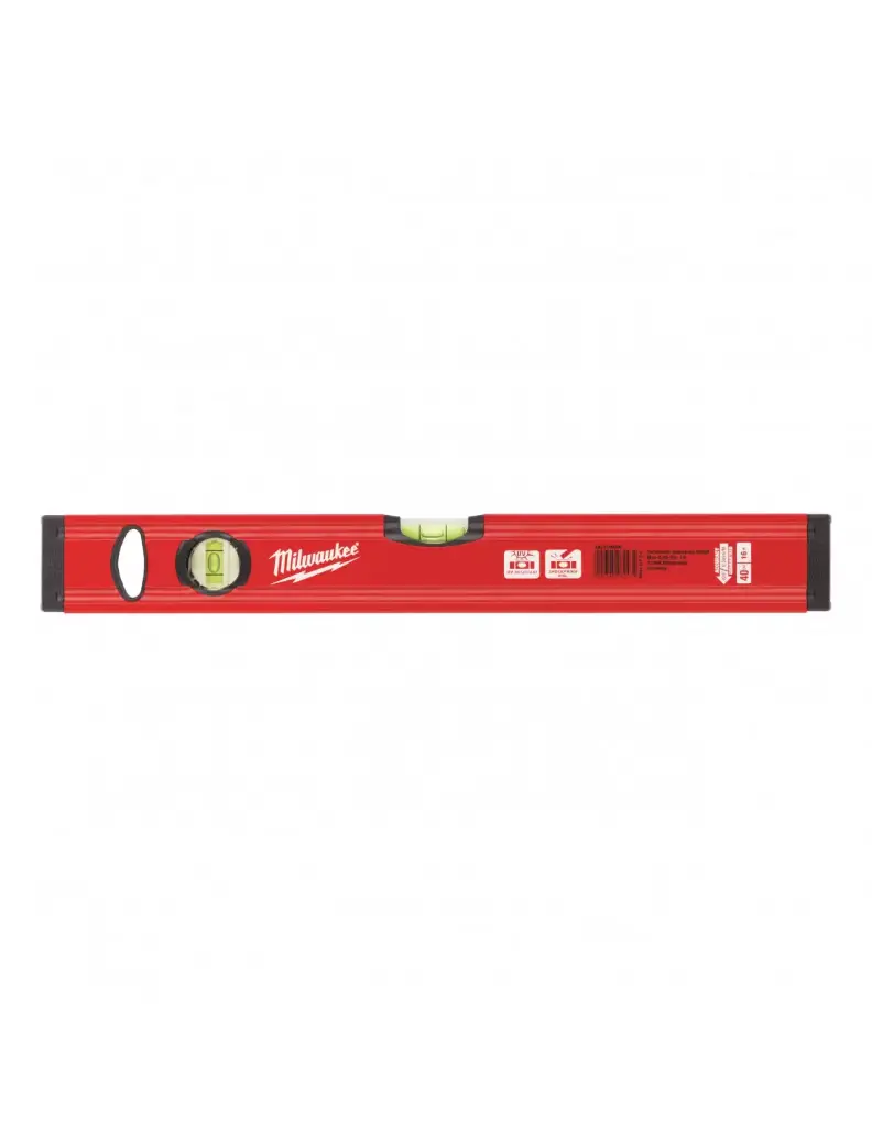 Niveau tubulaire 40cm -SLIM non magnétique - MILWAUKEE - 4932459090