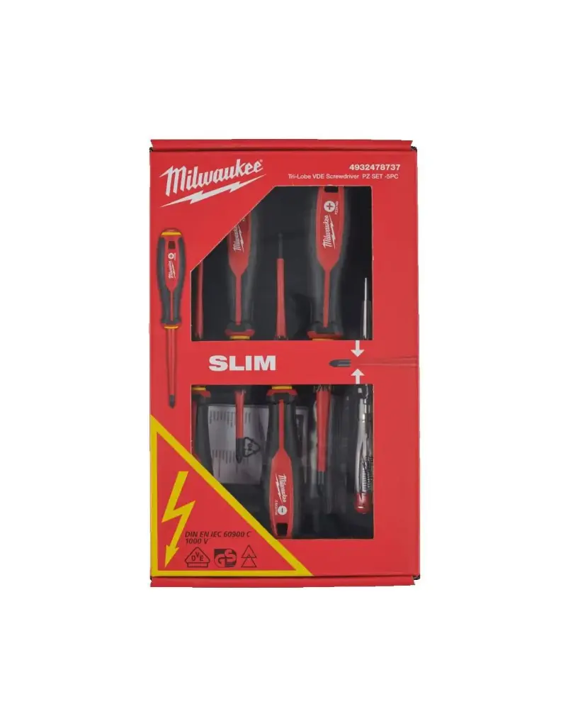 Jeu de tournevis - Trilobe VDE - MILWAUKEE - 4932478738