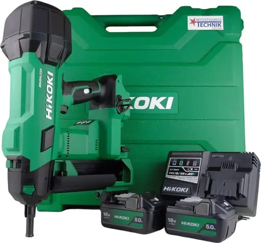 [NC1840DAWQ] Cloueur béton autonome sans gaz avec 2batt. 5.0ah + chargeur - HIKOKI - NC1840DAWQ