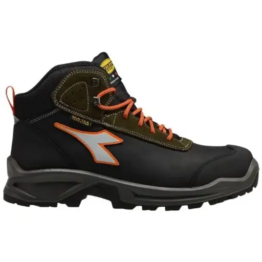 Chaussure de sécurité - SPORT DIATEX MID SS FO CI SR - NERO/VERDE RABBIA - DIADORA - taille 39 à 45