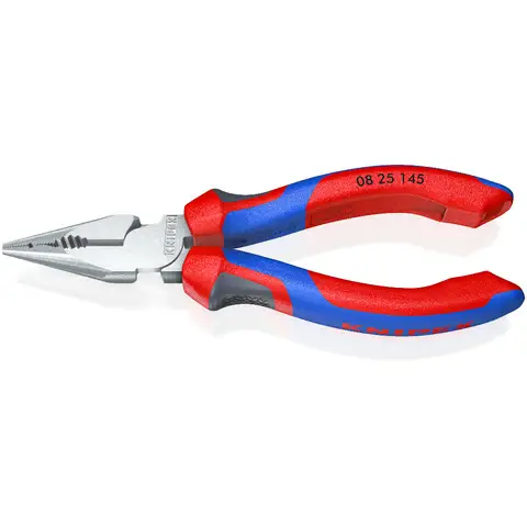 [0825145SB] PINCE UNIVERSELLE DEMI RONDE 145 mm - CHROMEE - KNIPEX - 0825145SB