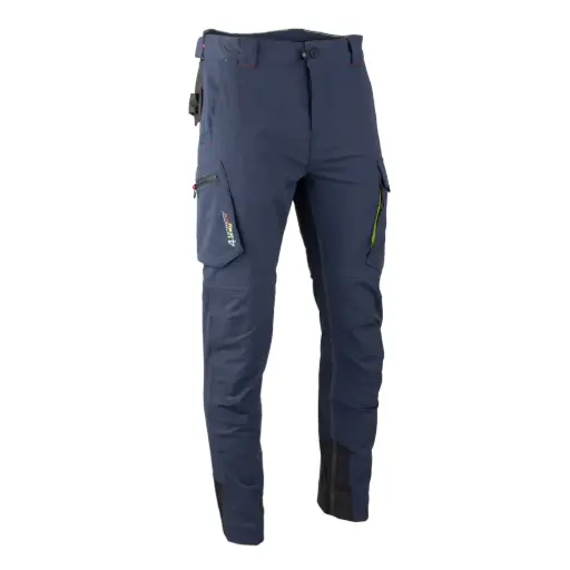 Pantalon cargo stretch 4 WAY homme MARINE - FICTION 1901 - LMA