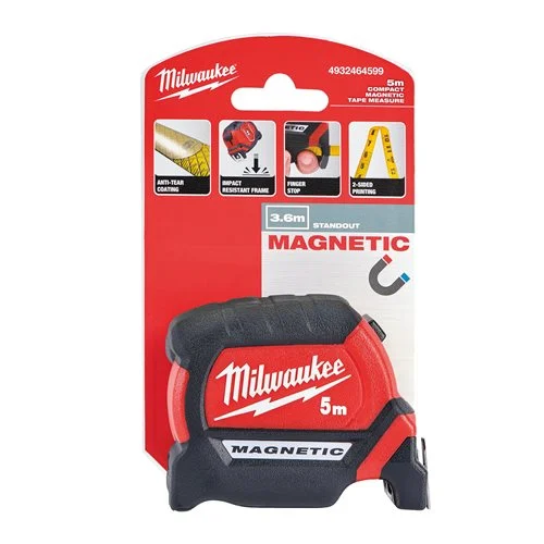 [4932464600] Mètre à ruban magnétique - PREMIUM MAGNÉTIQUE GEN 3 - MILWAUKEE - 4932464600